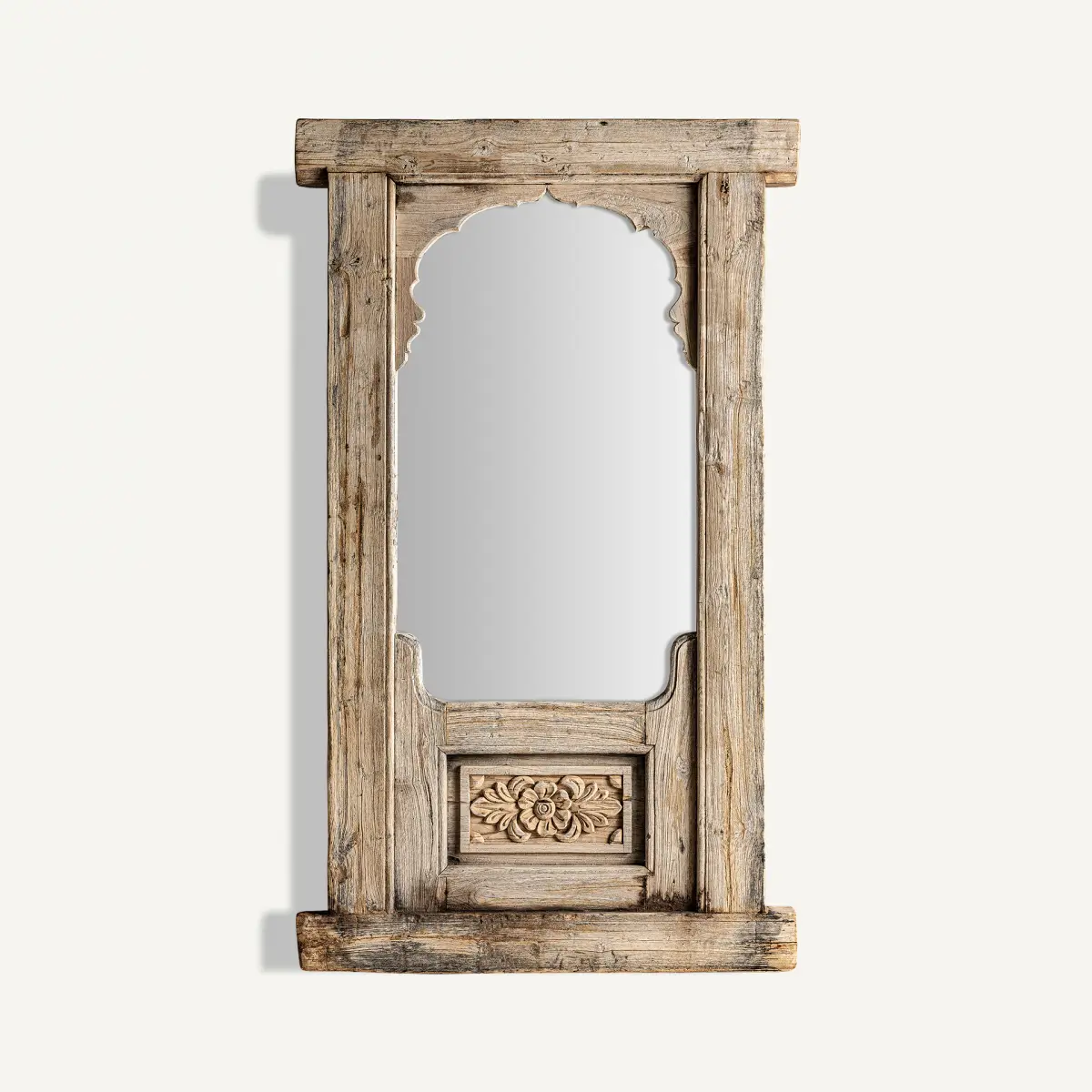 Miroir bois de teck Argeen Vical 130x80