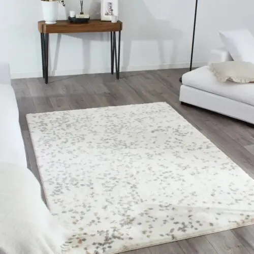 tapis shaggy doux beige Alena