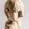 Sculpture ethnique noir naturel bois de mangue 75cm Vical Home – Image 4