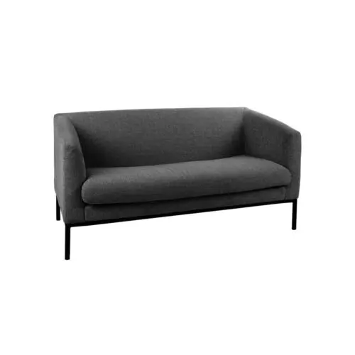 Pomax Canapé Cony Pomax gris foncé - 2 places