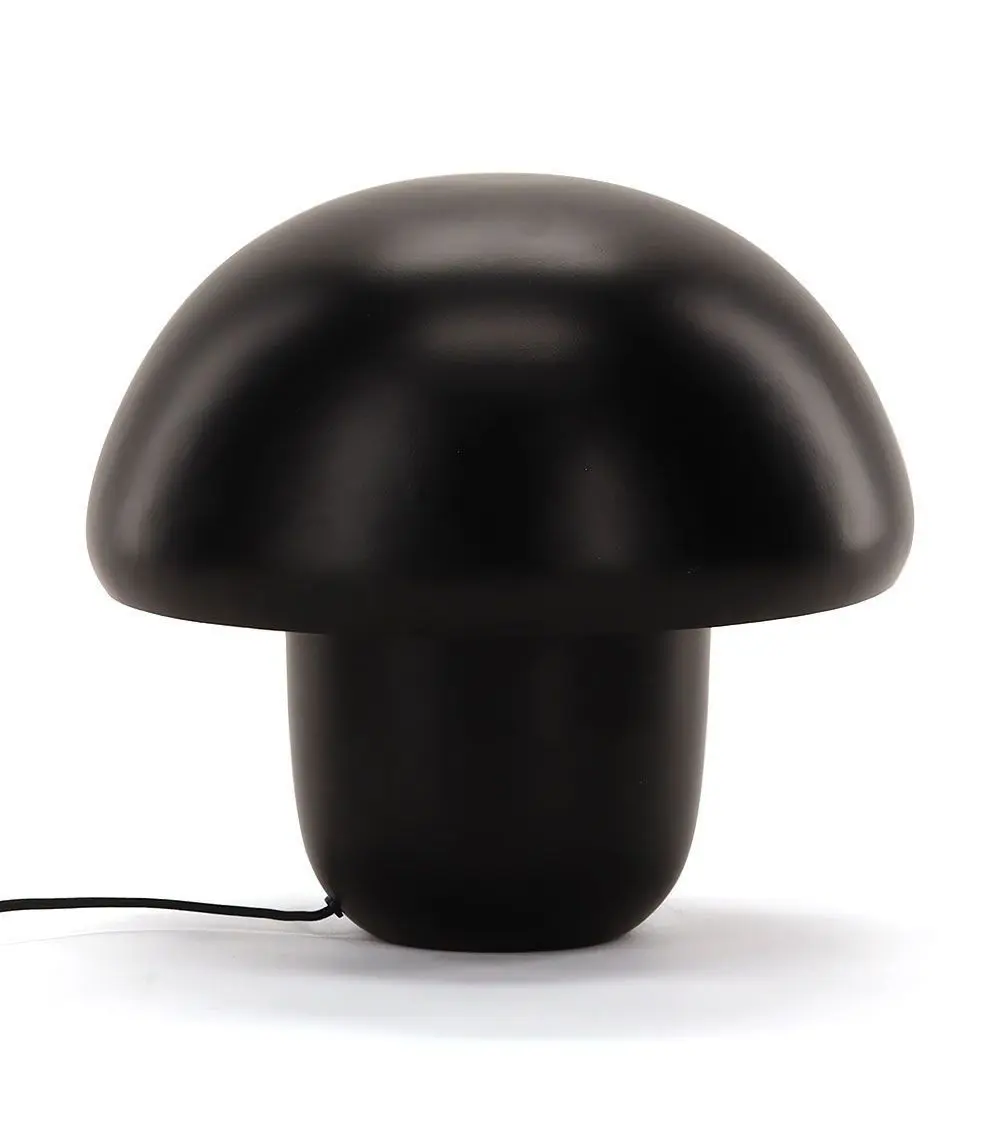 Lampe Mushroom noire Athezza