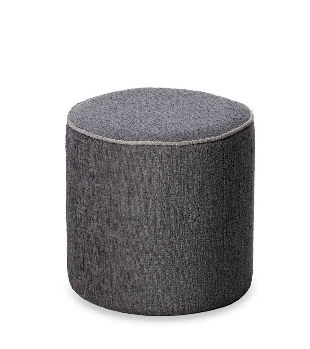 Pouf Burelles gris Athezza