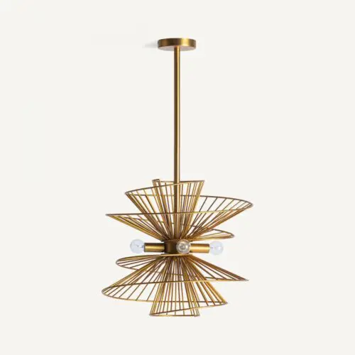 Lustre Stowe fer Vical Home - lot de 2