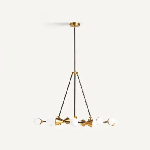Lampe suspendue doré Vical Home