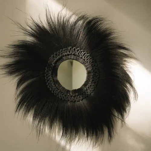 Miroir Miroir Simba noir - L