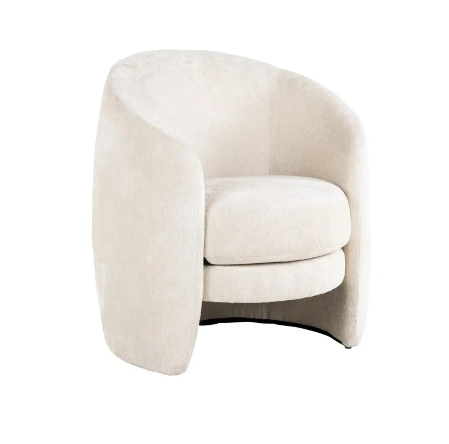 Fauteuil Fenna Richmond interiors blanc chenille