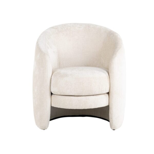 Fauteuil Fenna Richmond interiors blanc chenille 6