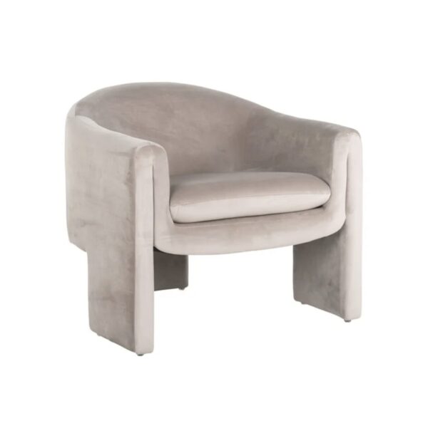 Fauteuil Charmaine Kaki Richmond Interiors en velours