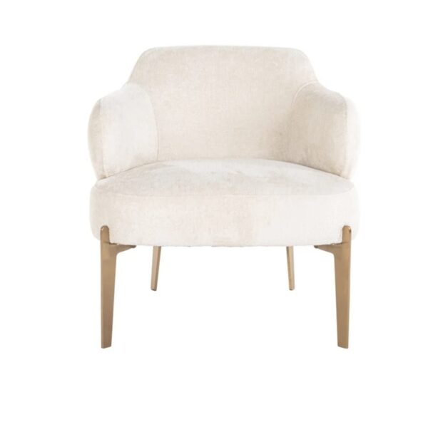 Fauteuil Venus blanc chenille Richmond Interiors 1