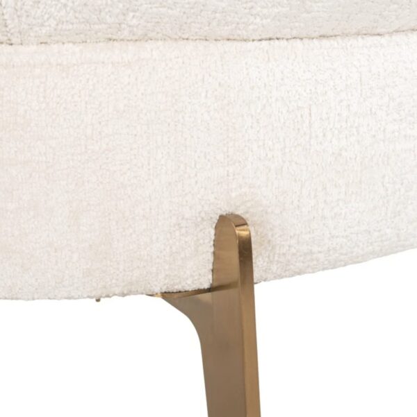 Fauteuil Venus blanc chenille Richmond Interiors 3