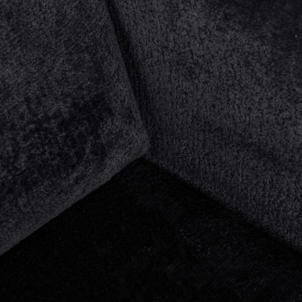 Fauteuil pivotant Turner Richmond Interiors noir chenille 5