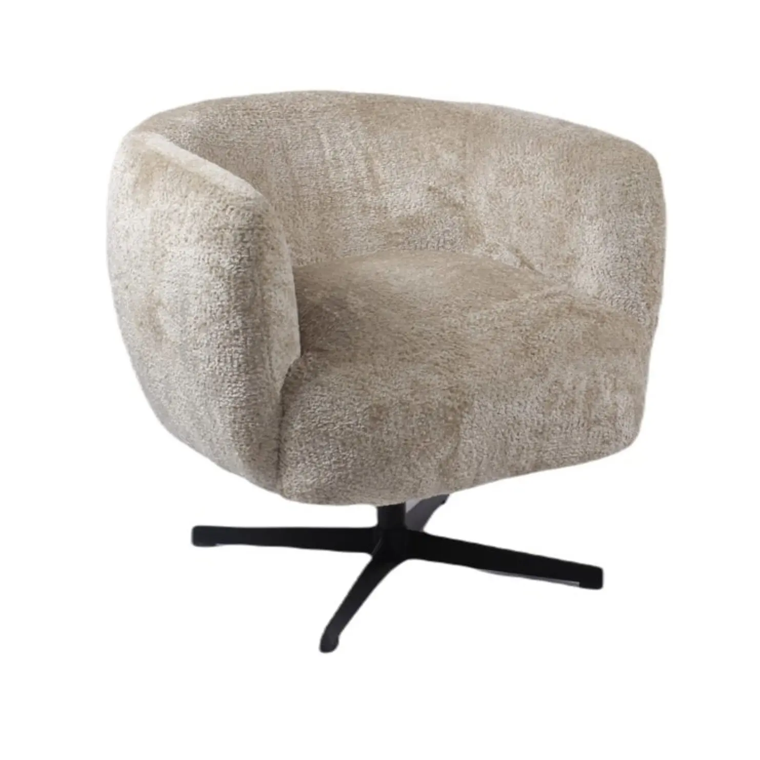 Fauteuil pivotant Estelle sheep nature Richmond Interiors