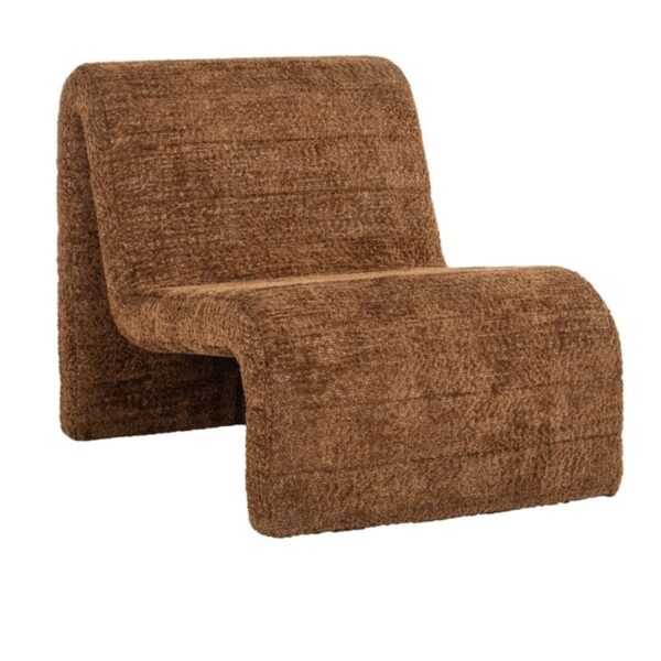 Fauteuil Kelly marron Richmond Interiors Lovely cinnamon