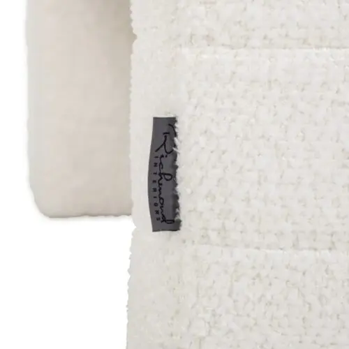 Fauteuil Kelly blanc bouclé Richmond Interiors Lovely white 4