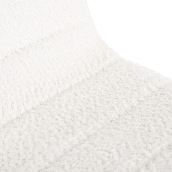 Fauteuil Kelly blanc bouclé Richmond Interiors Lovely white 5