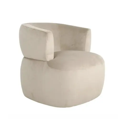 Fauteuil Donna kaki Richmond Interiors velours