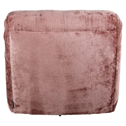 Fauteuil pivotant Rosy rose chenille Richmond interiors 4