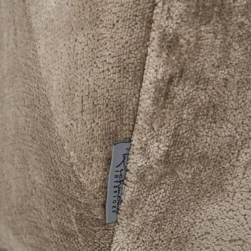 Fauteuil pivotant Rosy taupe chenille Richmond Interiors 1