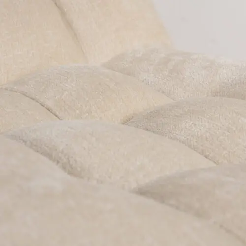 Fauteuil pivotant Rosy blanc chenille Richmond Interiors 2