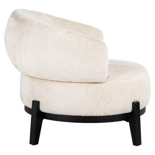 Fauteuil Montana blanc chenille Richmond Interiors 6