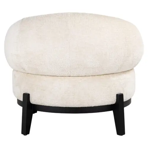 Fauteuil Montana blanc chenille Richmond Interiors 1