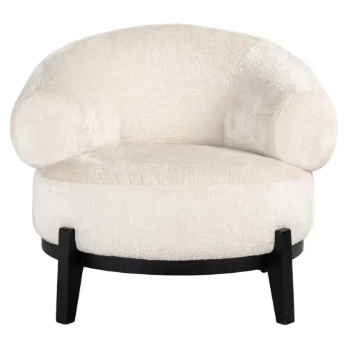 Fauteuil Montana blanc chenille Richmond Interiors 2