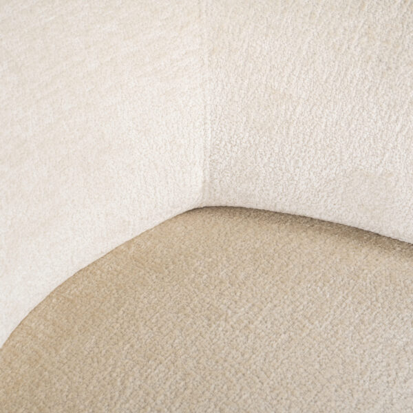 Fauteuil Montana blanc chenille Richmond Interiors 5