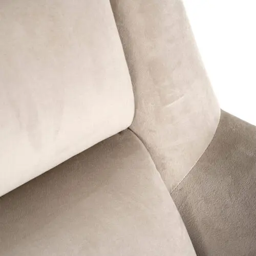 Fauteuil pivotant Nora kaki Richmond Interiors velours 4