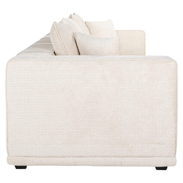 Canapé Lusso 3 places Richmond Interiors beige chenille 4