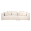Canapé Lusso 3 places Richmond Interiors beige chenille