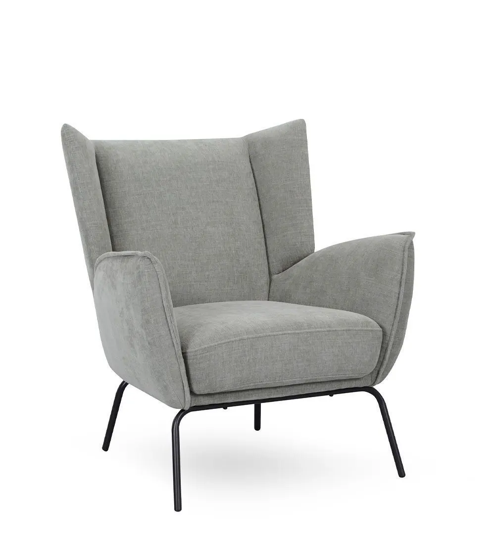 Fauteuil Ordesa vert de gris Athezza