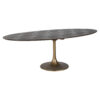 Table à manger ovale Luxor diamant Richmond Interiors 230 1