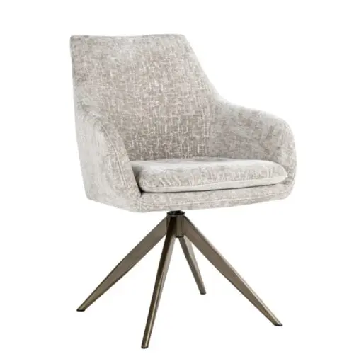 Chaise pivotante Lisonne pearl island Richmond Interiors