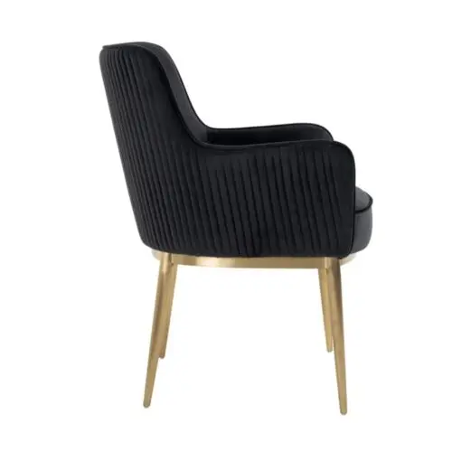 Chaise Breeze anthracite Richmond Interiors velours 2