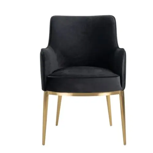 Chaise Breeze anthracite Richmond Interiors velours 1