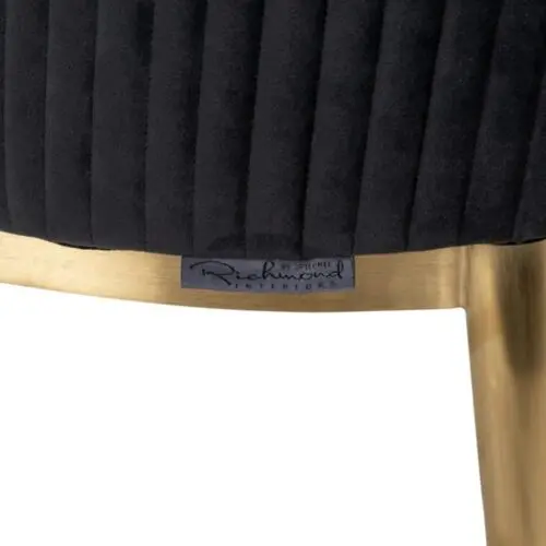 Chaise Breeze anthracite Richmond Interiors velours 5
