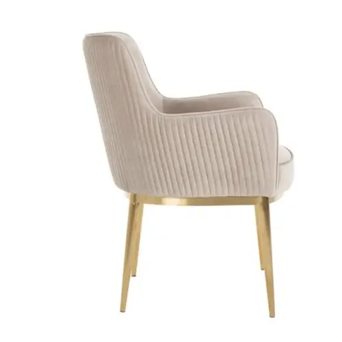 Chaise Breeze kaki Richmond Interiors velours 2
