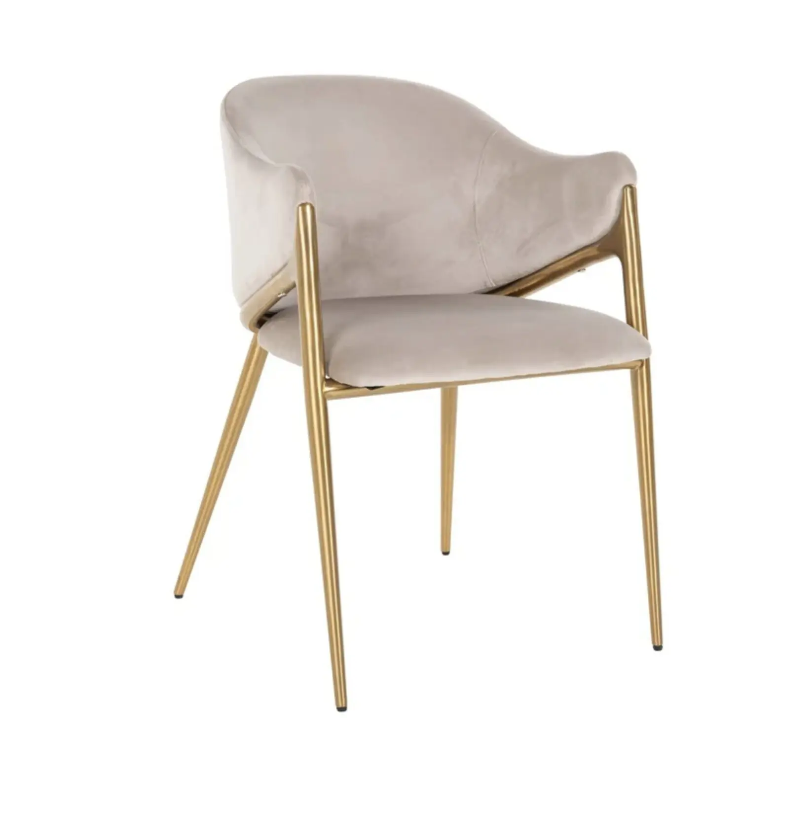 Chaise Gwen kaki Richmond Interiors velours
