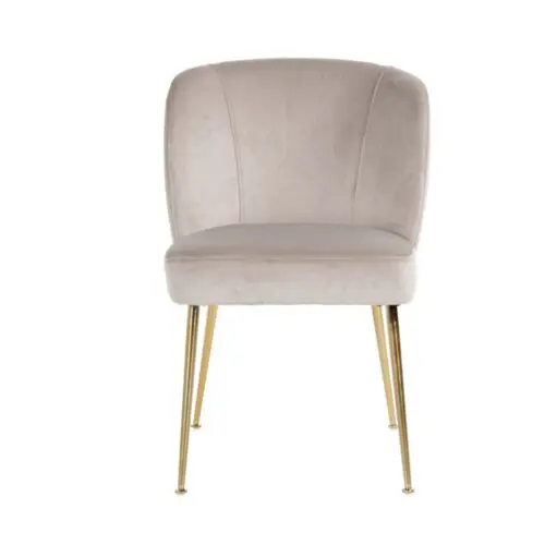 Chaise Cannon kaki Richmond Interiors pieds or brossé 3