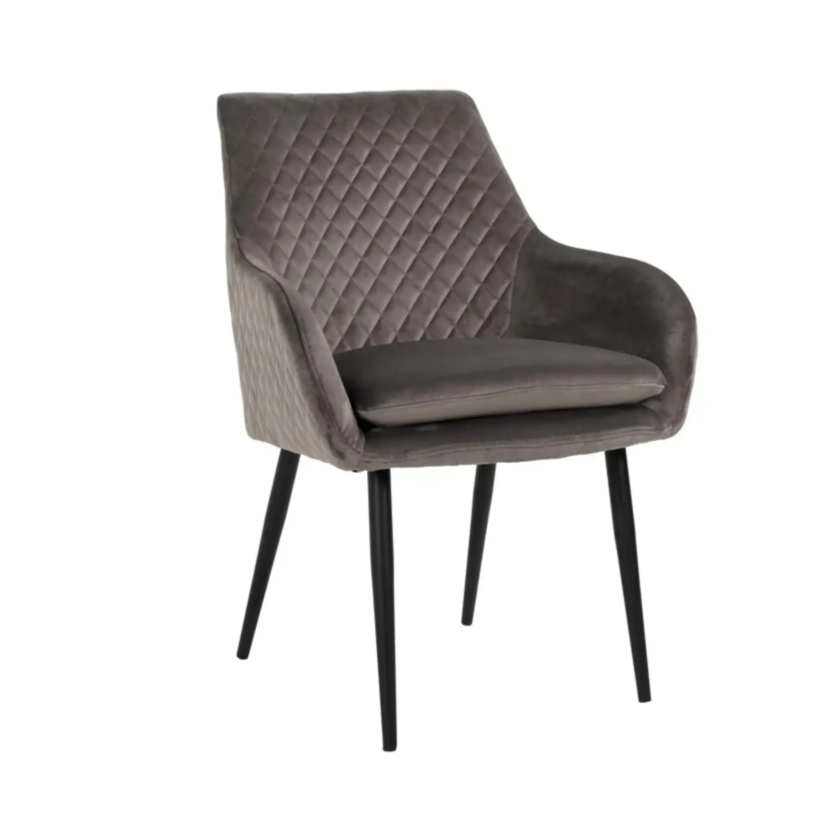Chaise Chrissy stone Richmond interiors velours