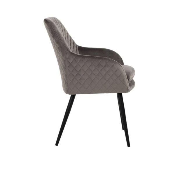 Chaise Chrissy stone Richmond interiors velours 1