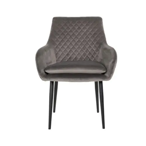Chaise Chrissy stone Richmond interiors velours 4