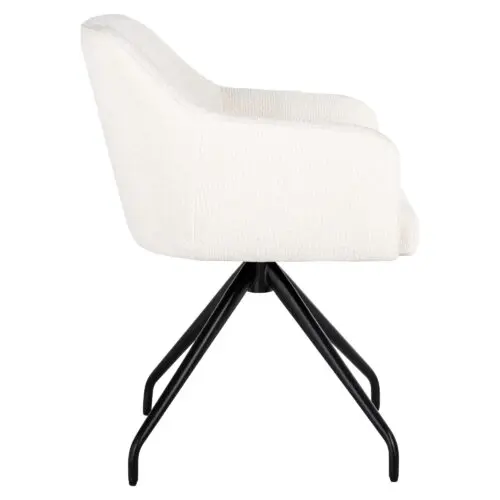 Chaise Benthe blanc Richmond Interiors white unicorn 3