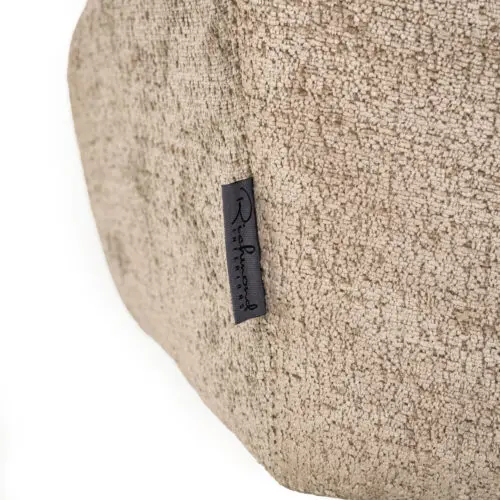 Chaise pivotante Marlon taupe chenille Richmond Interiors 6