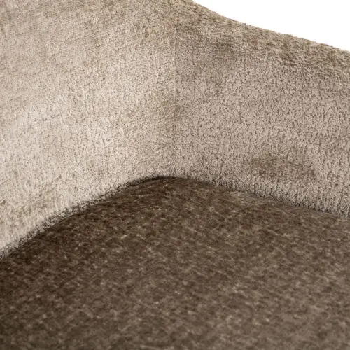 Chaise pivotante Marlon taupe chenille Richmond Interiors 7