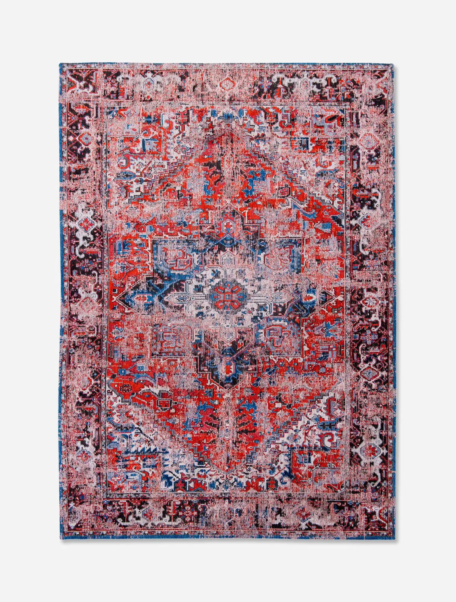 Tapis Antiquarian Heriz Classic Brick Louis de Poortere