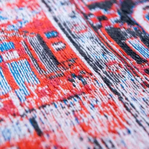 Tapis Antiquarian Heriz Classic Brick Louis de Poortere-5