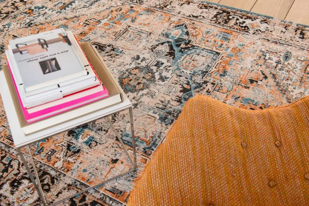 Tapis Antiquarian Heriz Seray Orange Louis de Poortere Tapis Antiquarian Heriz Seray Orange Louis de Poortere – Image 2