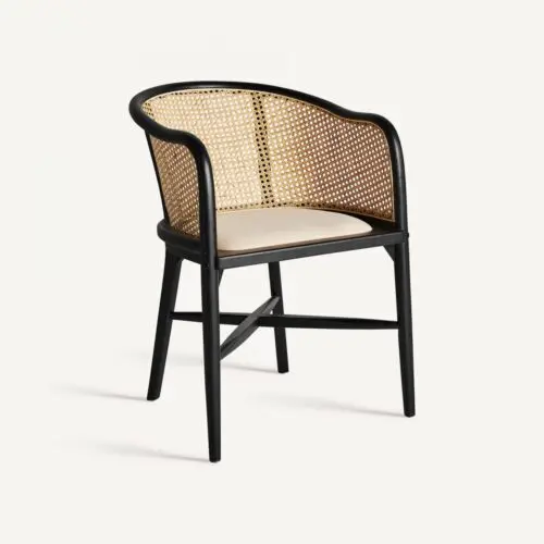 Fauteuil Nuchis noir Vical Home