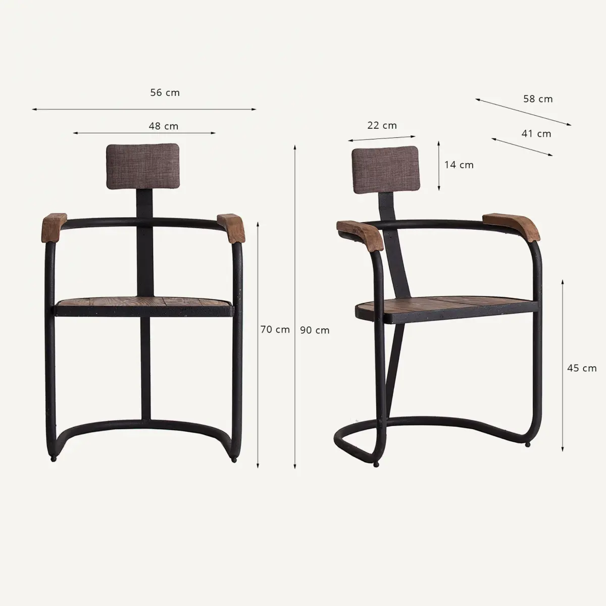 Chaise Dahod Vical Home Chaise Dahod Vical Home – Image 7